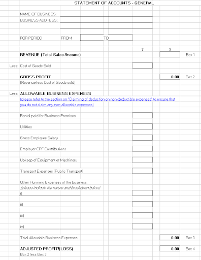 Sample P&L