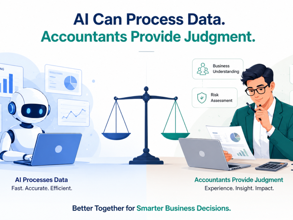 AI Can Process Data. Accountants Provide Judgment.