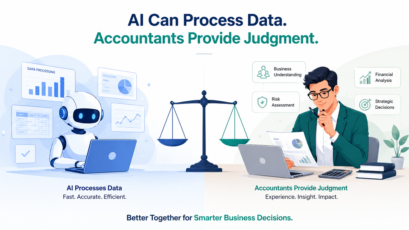 AI Can Process Data. Accountants Provide Judgment.