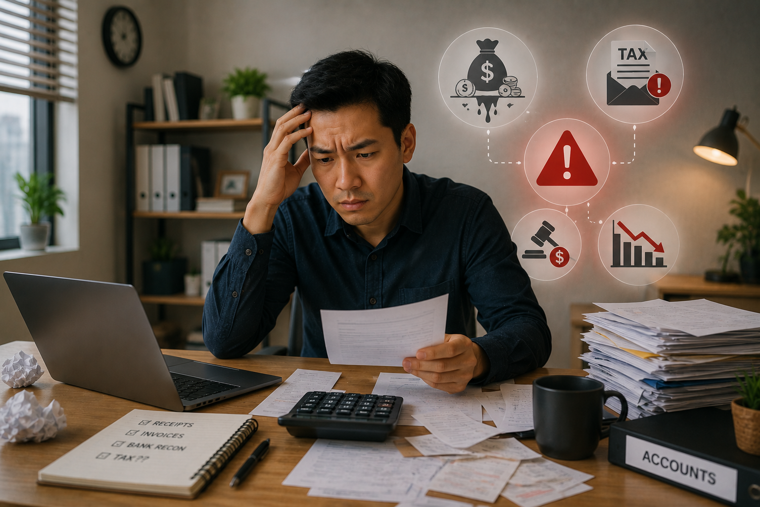 The Hidden Cost of DIY Accounting for Small Businesses