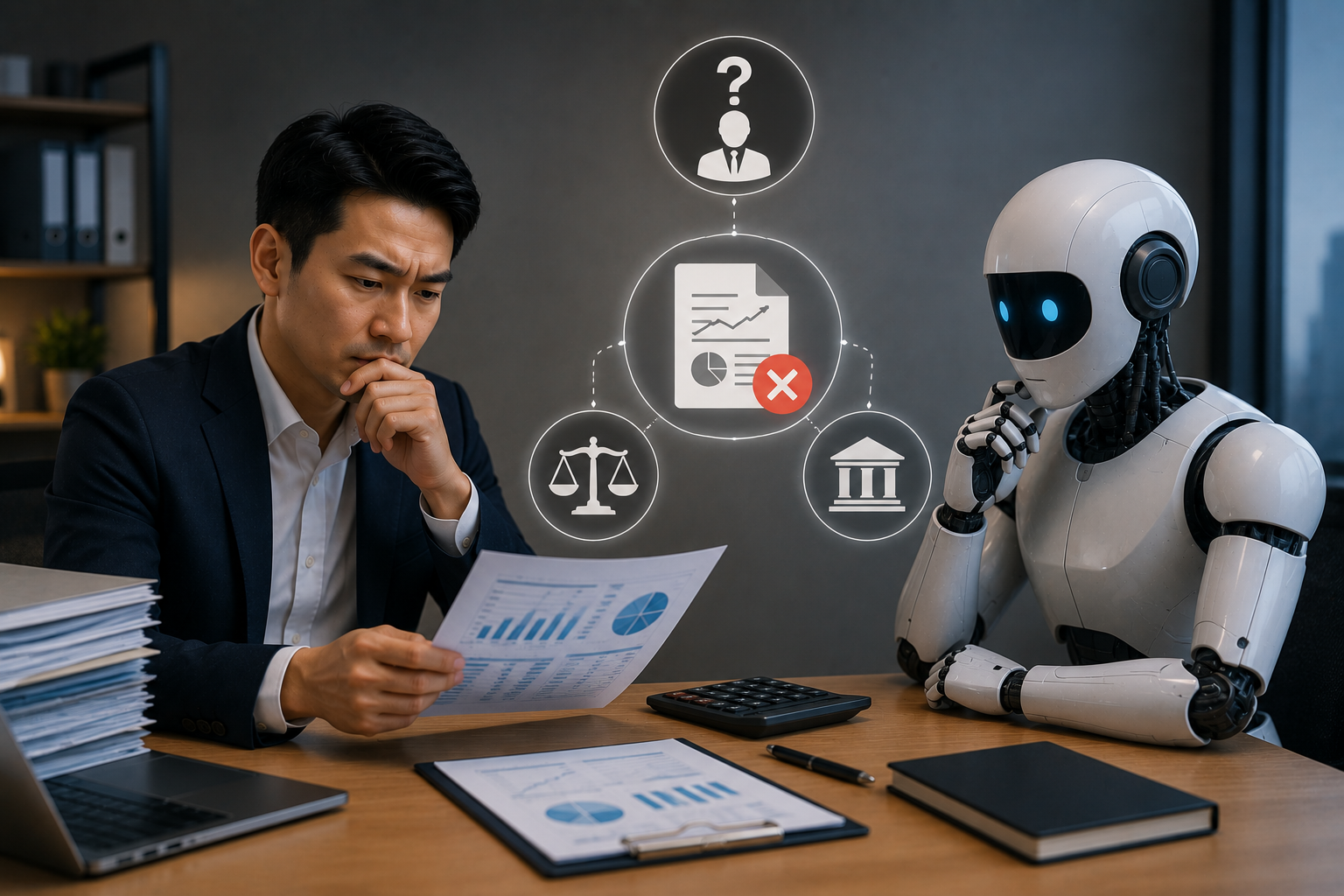 AI Generated the Report. Who Takes Responsibility for Errors?